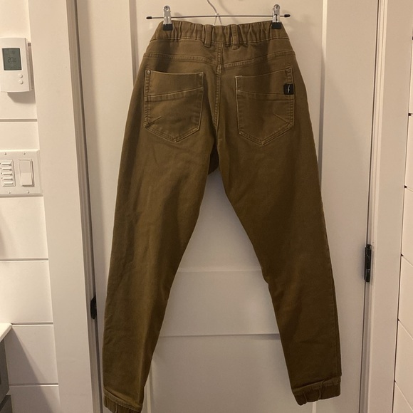 Men’s khaki joggers - medium (30) - Picture 4 of 7